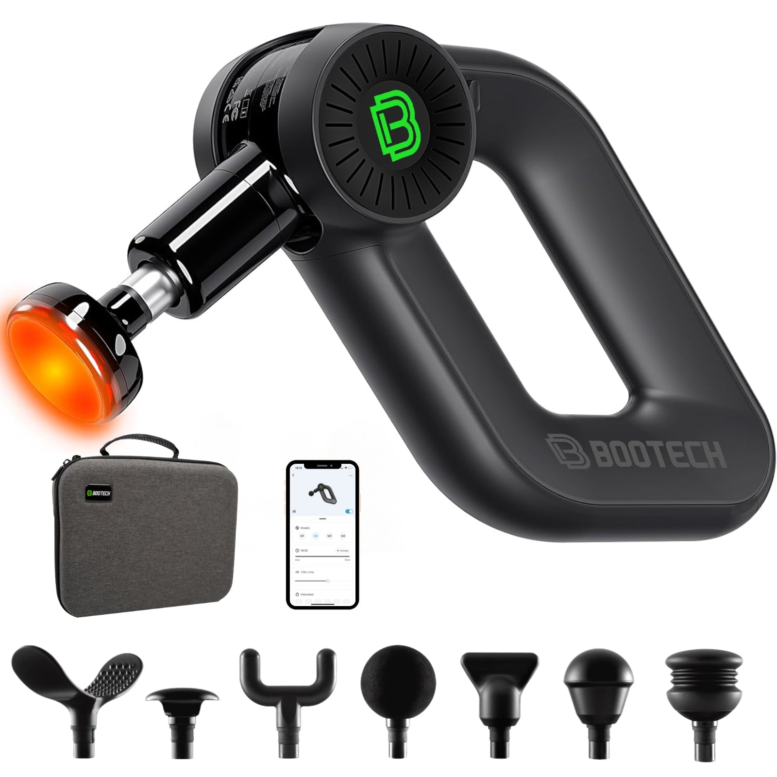 Bootech BG ELITE heated percussive therapy device